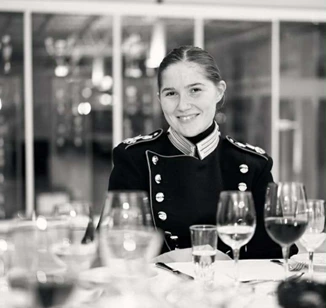 Billede af Katrine Bavnshøj fra blå fest i Svendborg 2024
